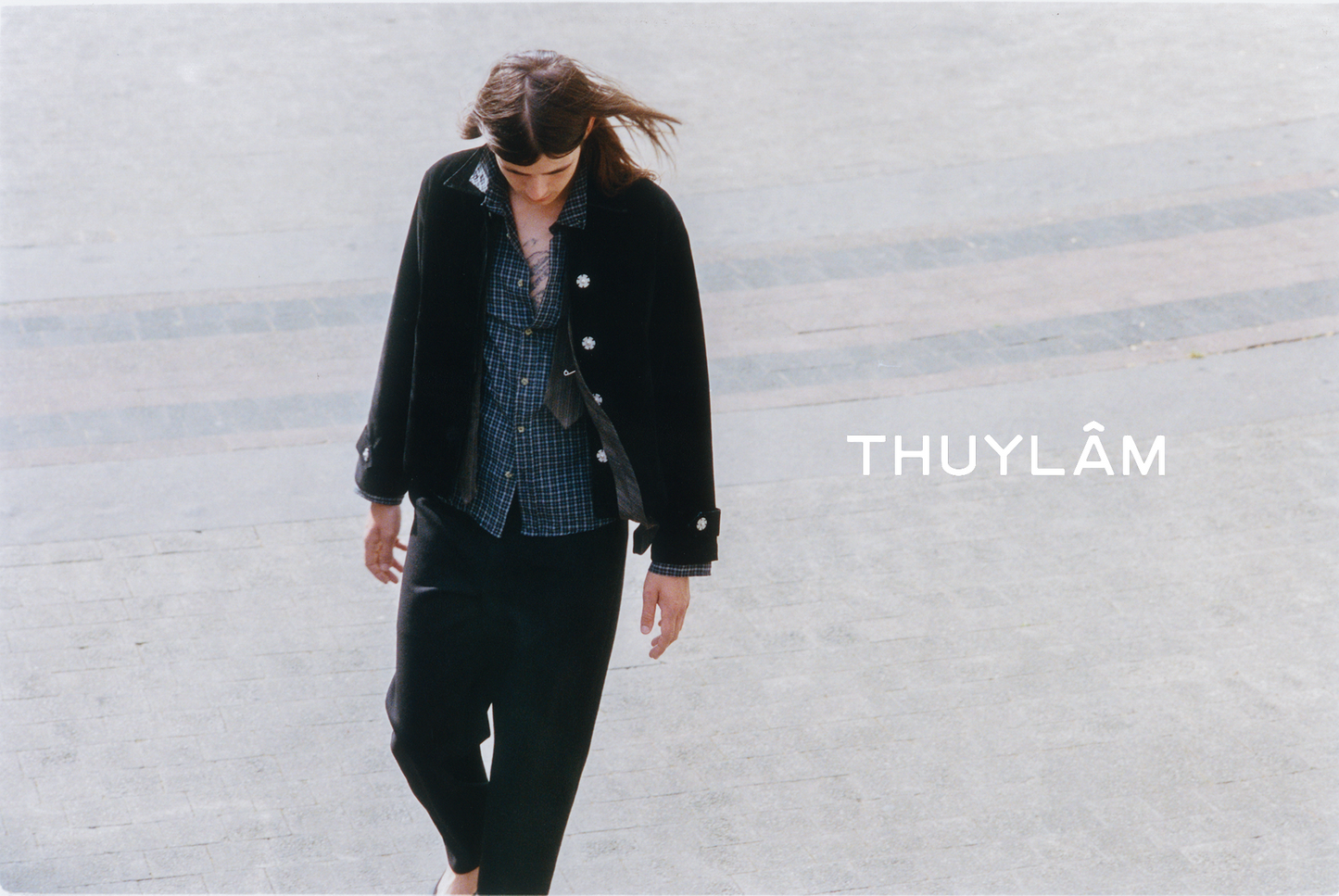 Low Rise Wool Trousers