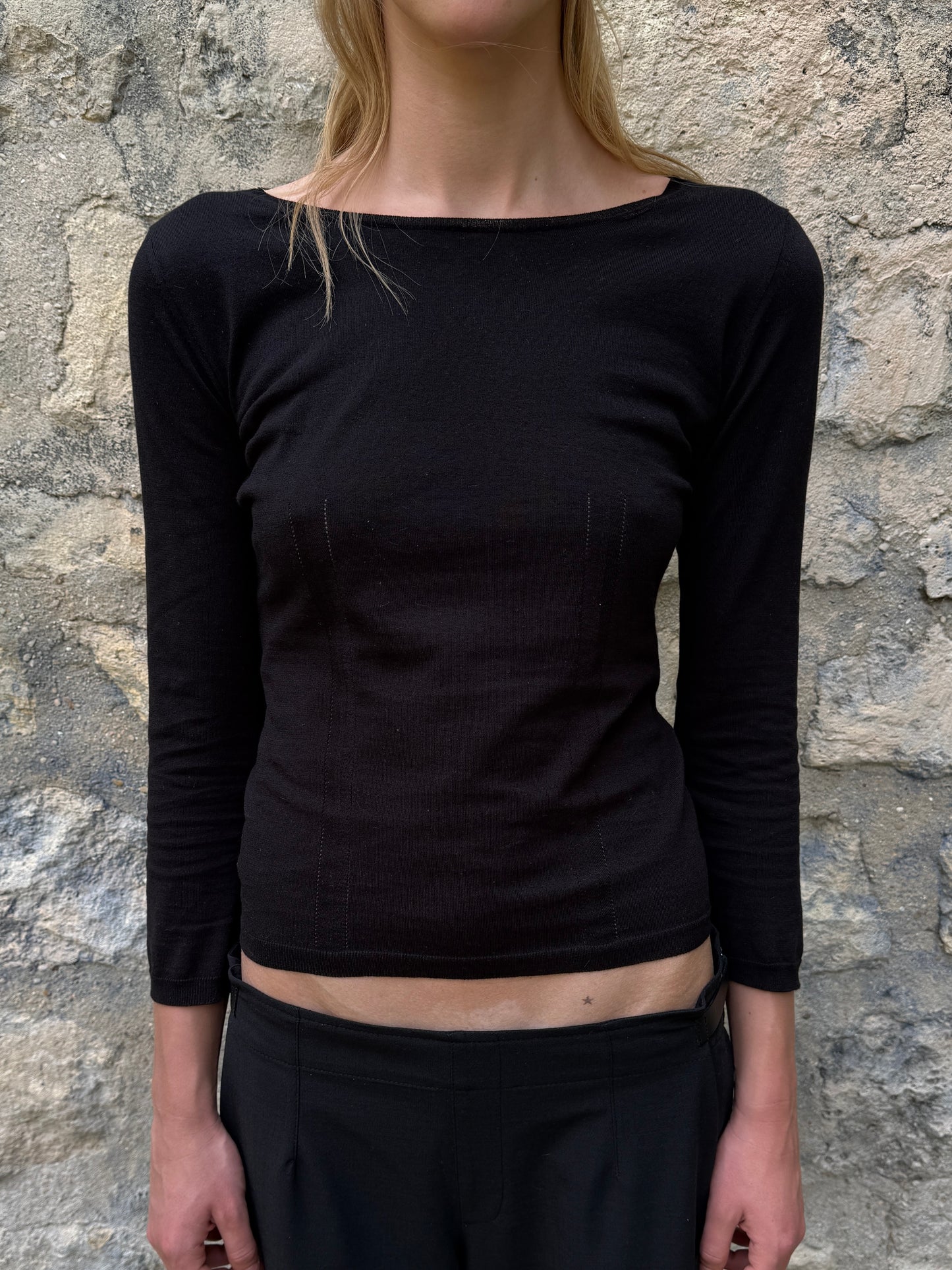 Boat Neck Top