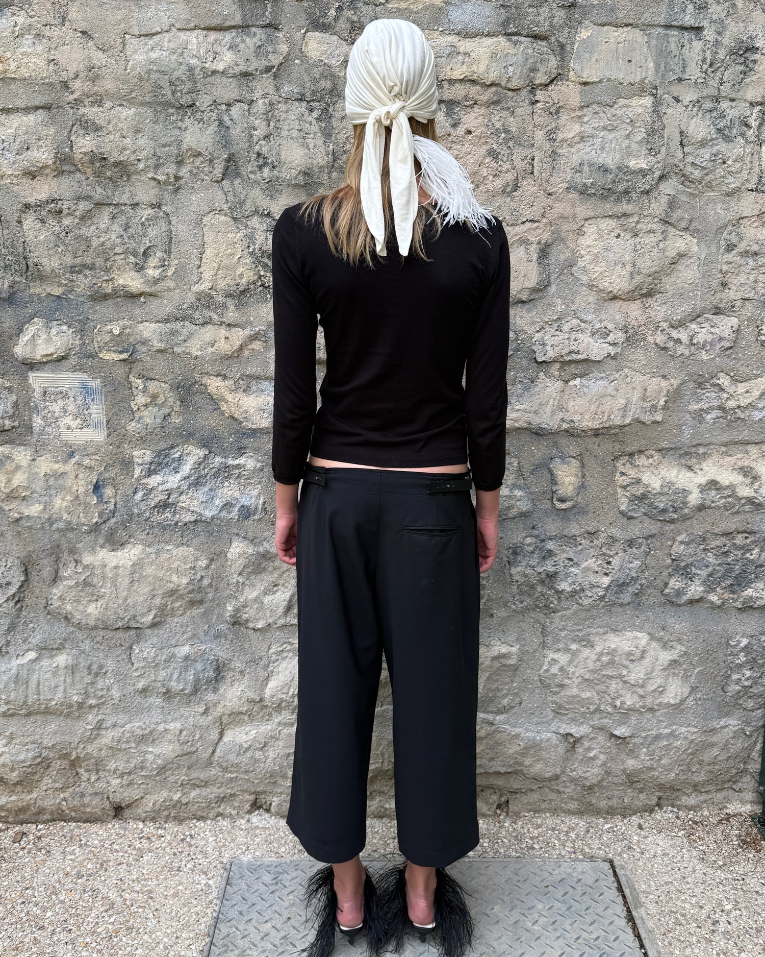 Round Neck Knit Top